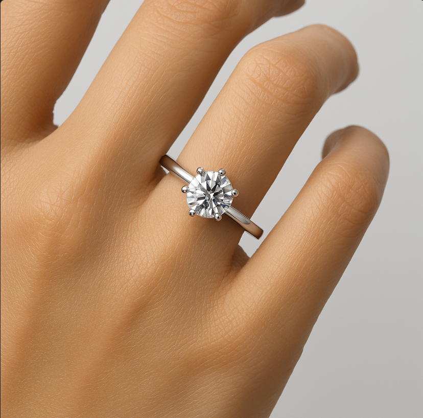 Classic Solitaire Ring
